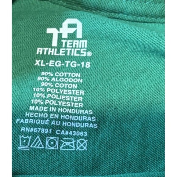 Boston Celtics 18-Time NBA Champions Finals Kelly Green T-Shirt Youth XL - Picture 2 of 7